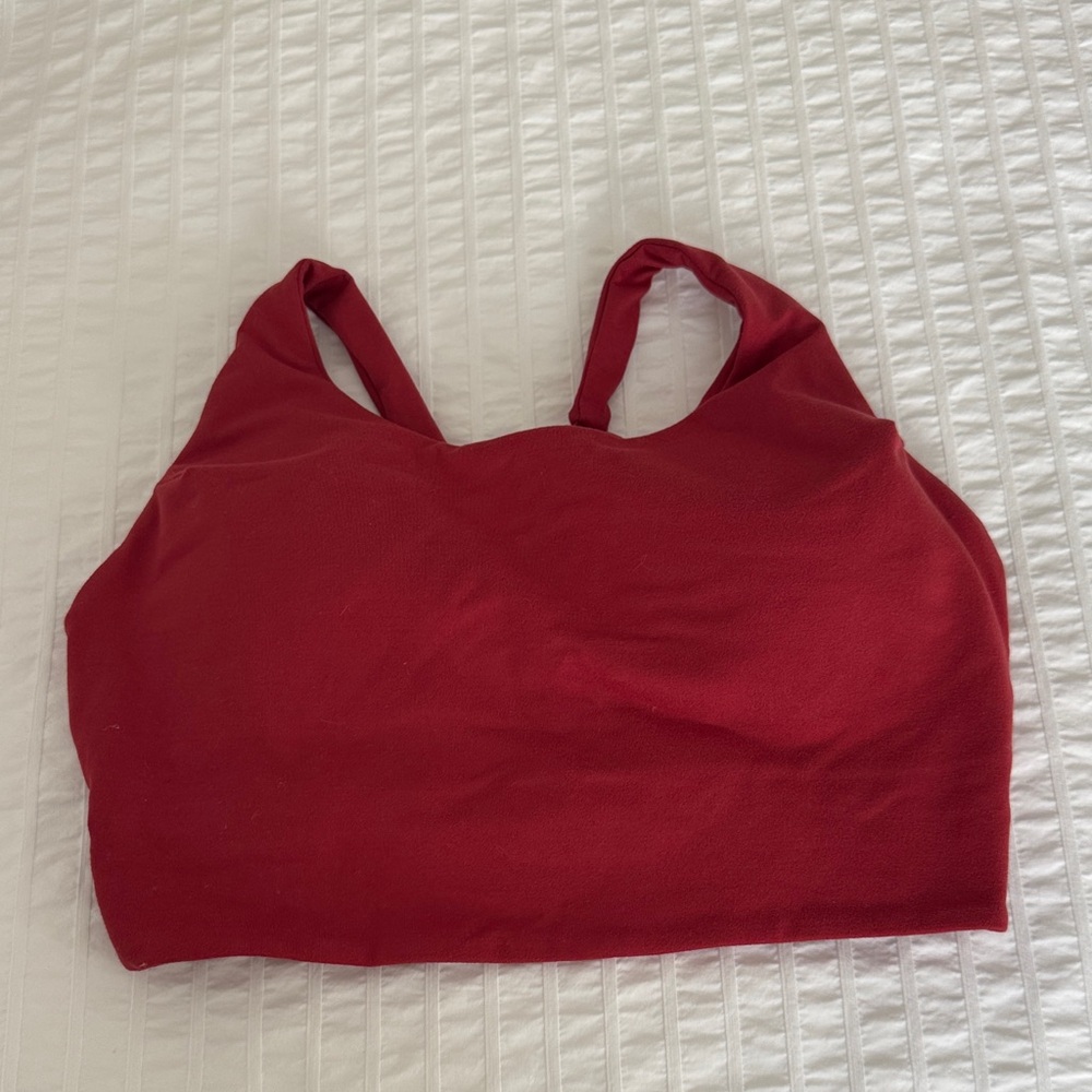 Bombshell Sportswear Red Sports Bra